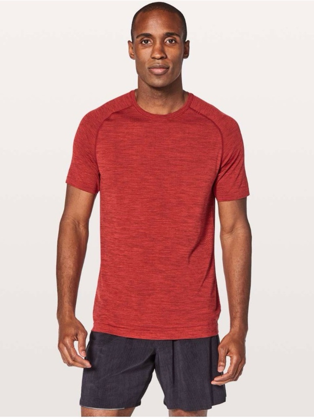lululemon athletica Metal Vent Tech Surge Short Sleeve brick red medium